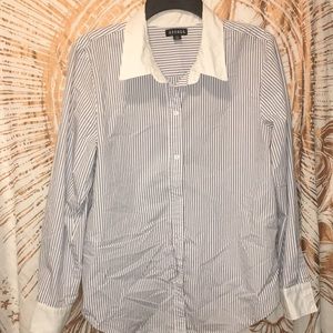 Women’s George Pinstripe Button Down